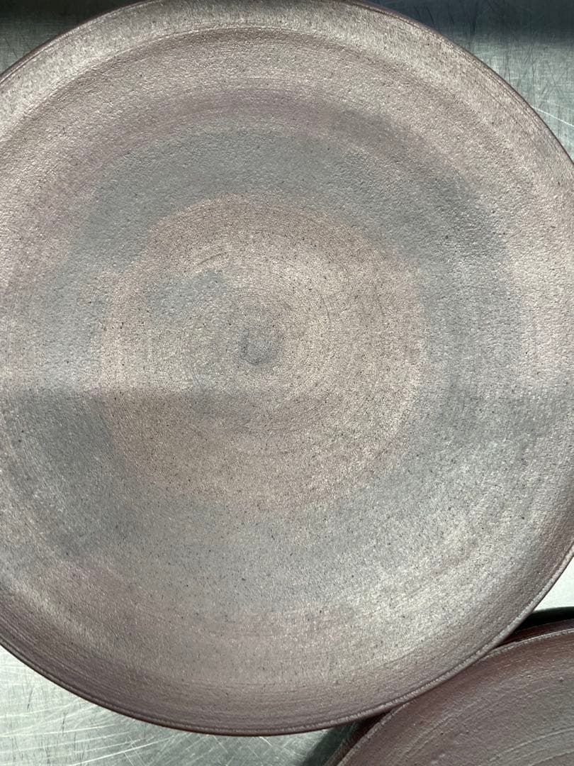 二階堂明弘さん　錆器プレート