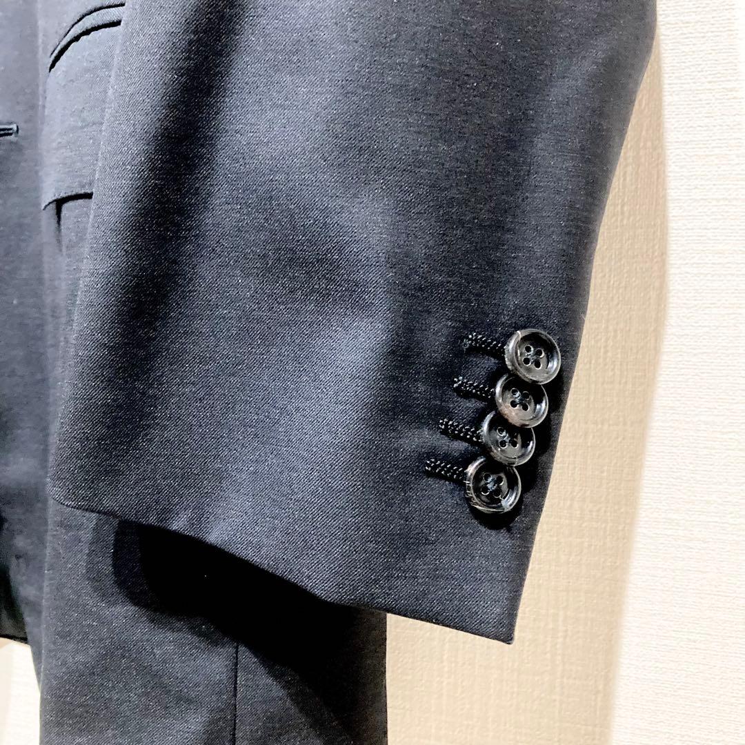 エルメネジルドゼニア　スリーピース　スーツ　15Milmil15 ダークグレー