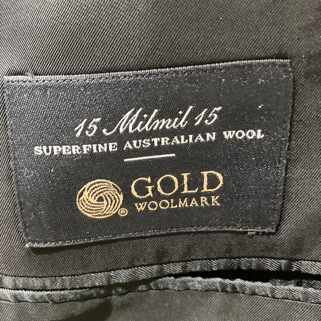 エルメネジルドゼニア　スリーピース　スーツ　15Milmil15 ダークグレー