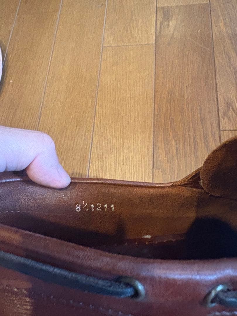 パラブーツ　バース　デッキシューズ　サイズ8.5