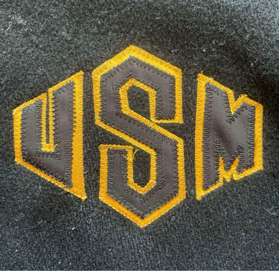 ★70s USA製 DeLONG デロング ウールスタジャン USM 40