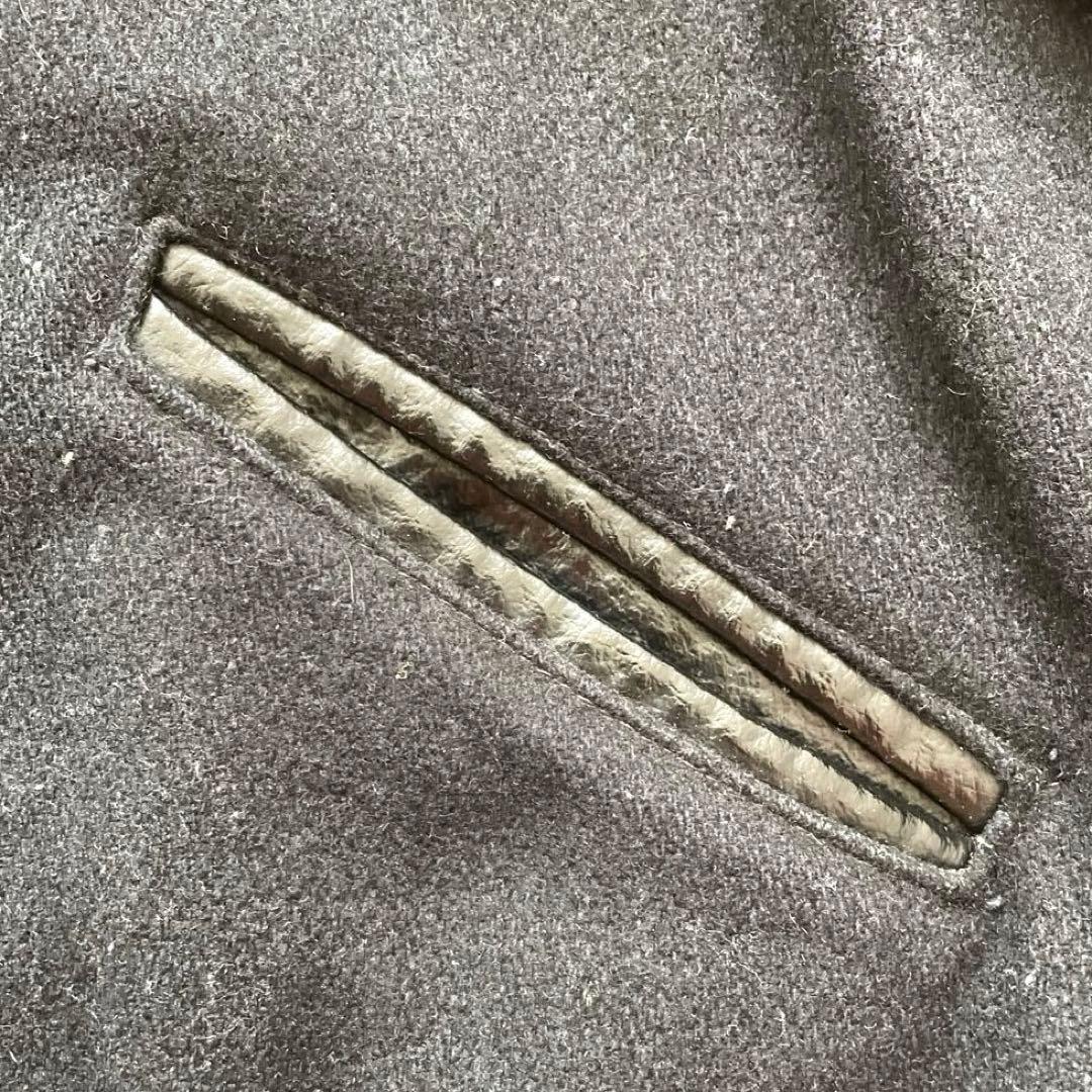 ★70s USA製 DeLONG デロング ウールスタジャン USM 40