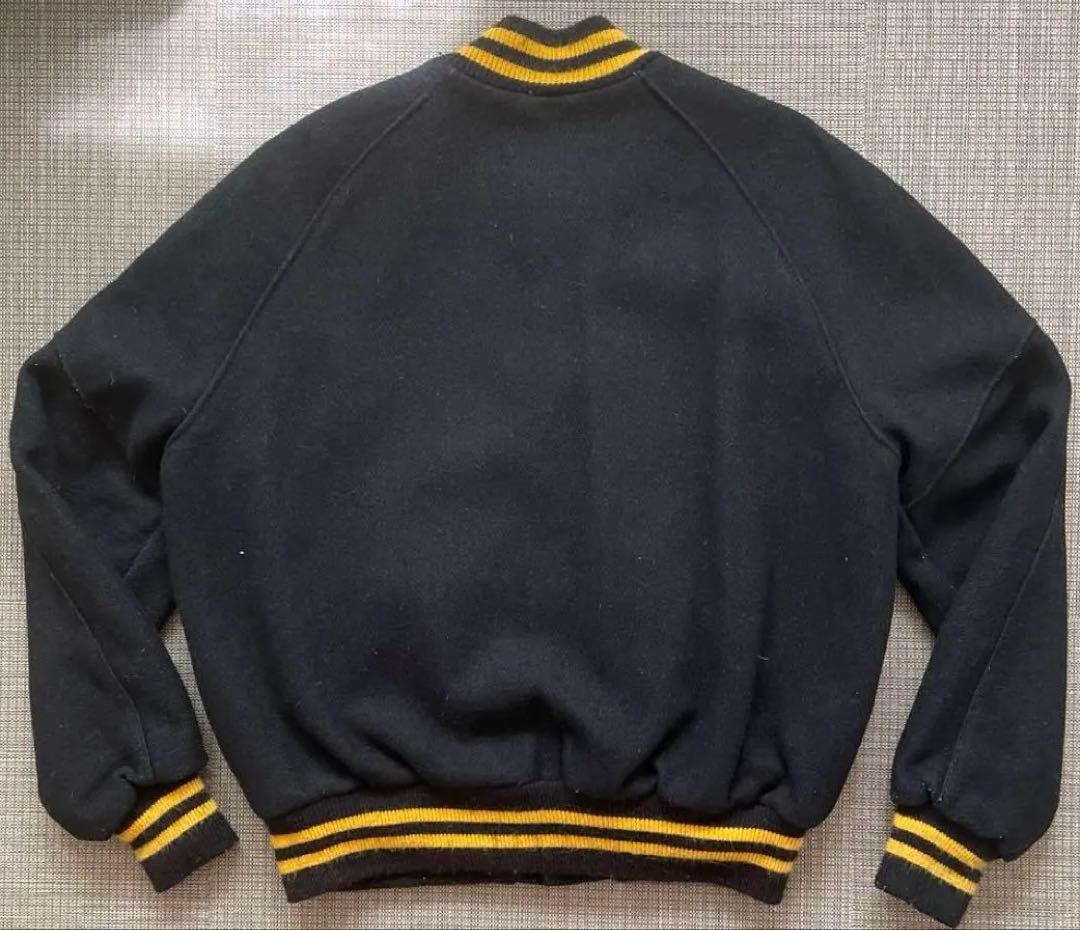 ★70s USA製 DeLONG デロング ウールスタジャン USM 40