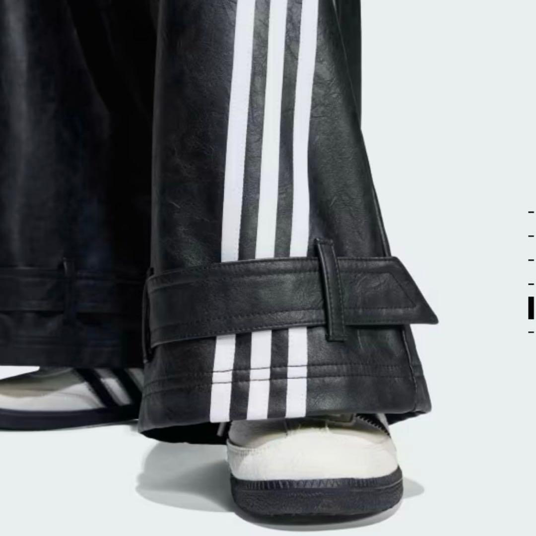 Adilenium シーズン 3 ビンテージ フェイクレザーパンツ