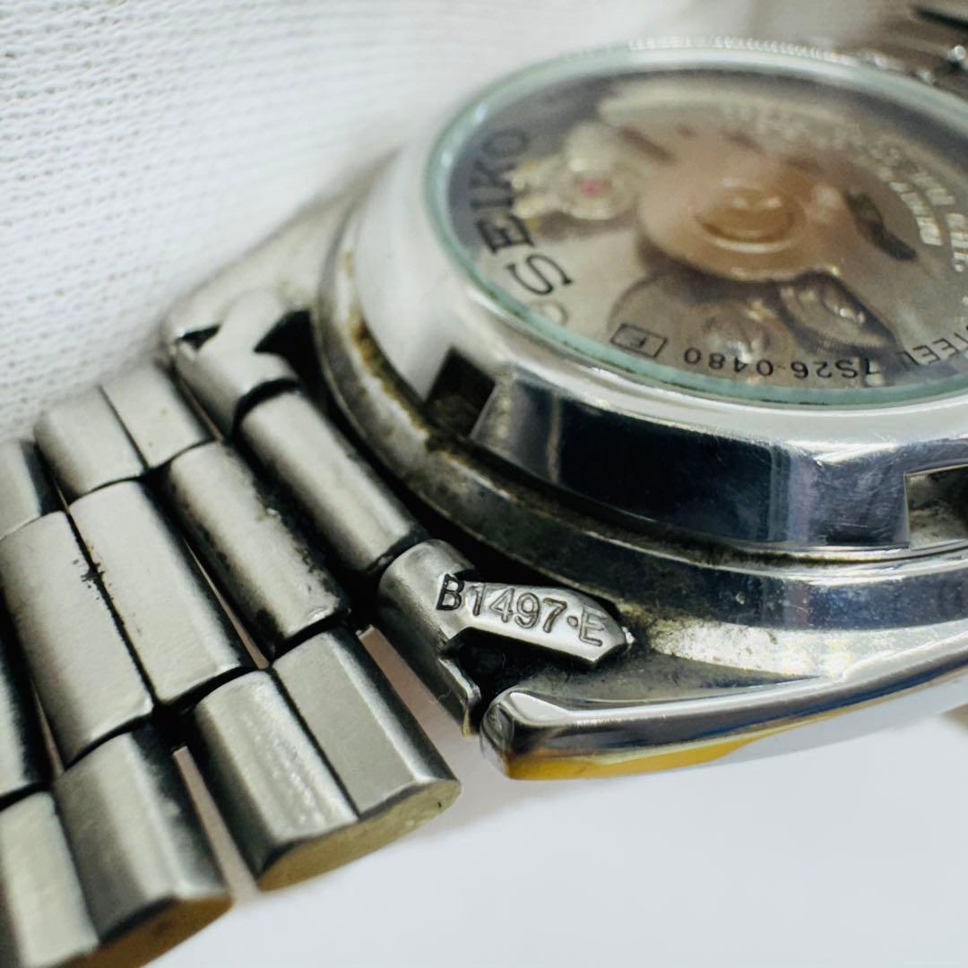 ✨SEIKO✨セイコー✨セイコー5✨7S26-0480✨裏スケルトン✨腕時計✨