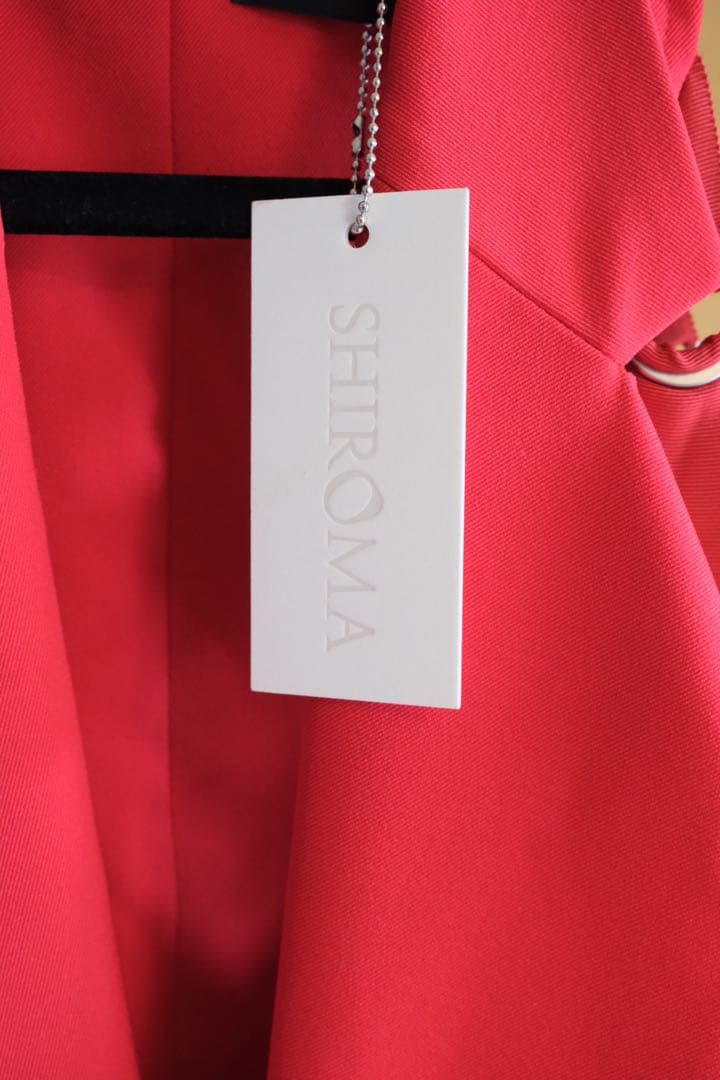 ジャケット・アウター SHIROMA 24AW off shoulder jacket