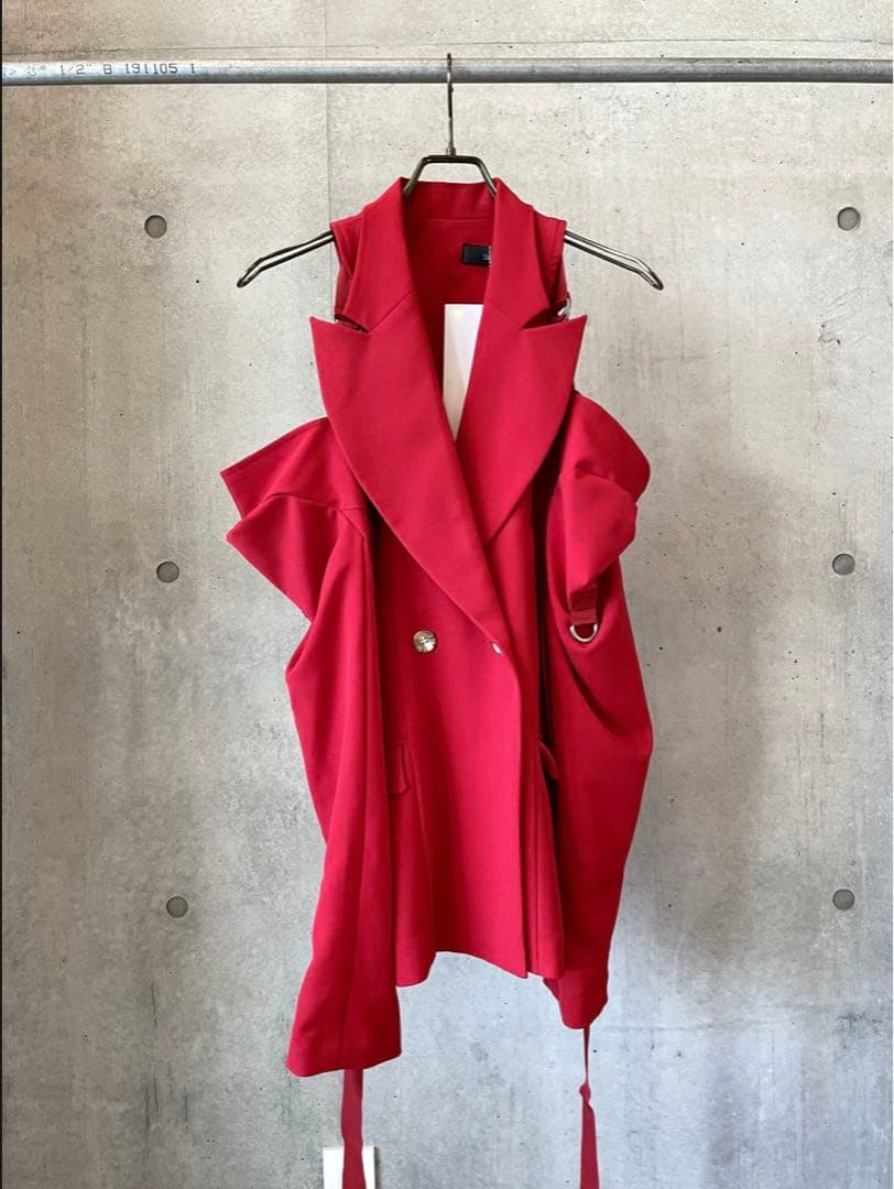 ジャケット・アウター SHIROMA 24AW off shoulder jacket