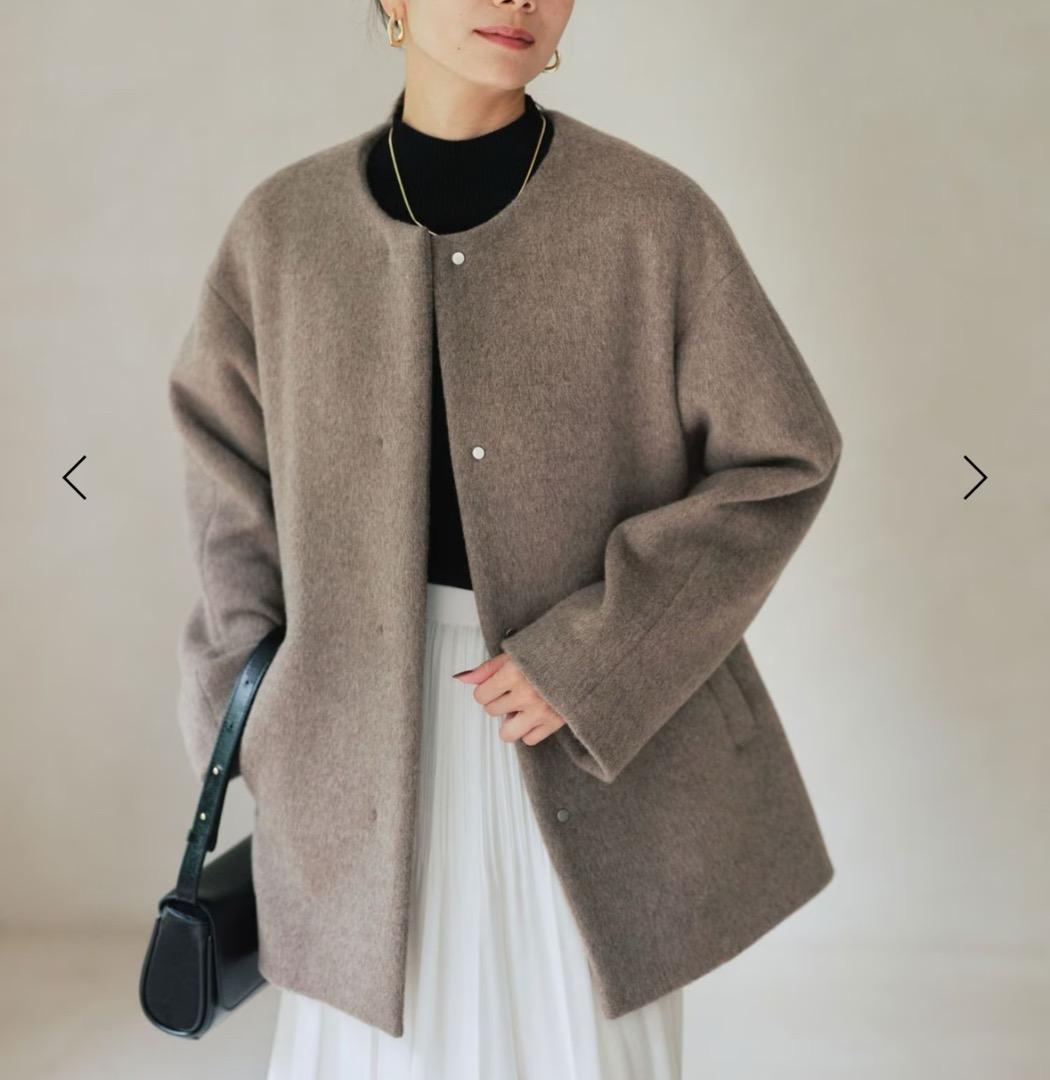 新品未使用　green label relaxing ノーカラーコート