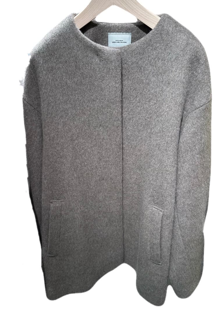 新品未使用　green label relaxing ノーカラーコート
