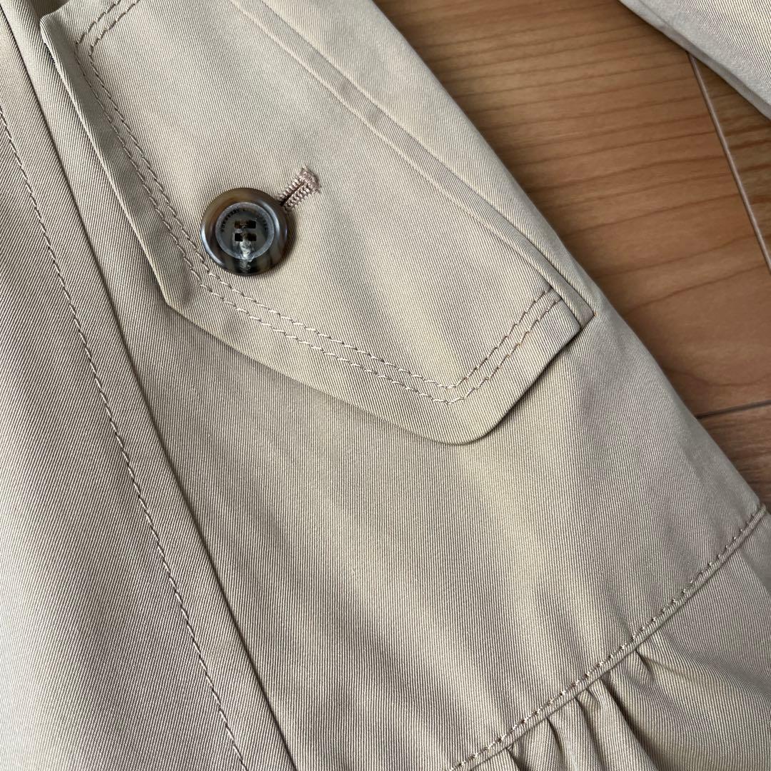 バーバリーブルーレーベル トレンチコート ベルト付き