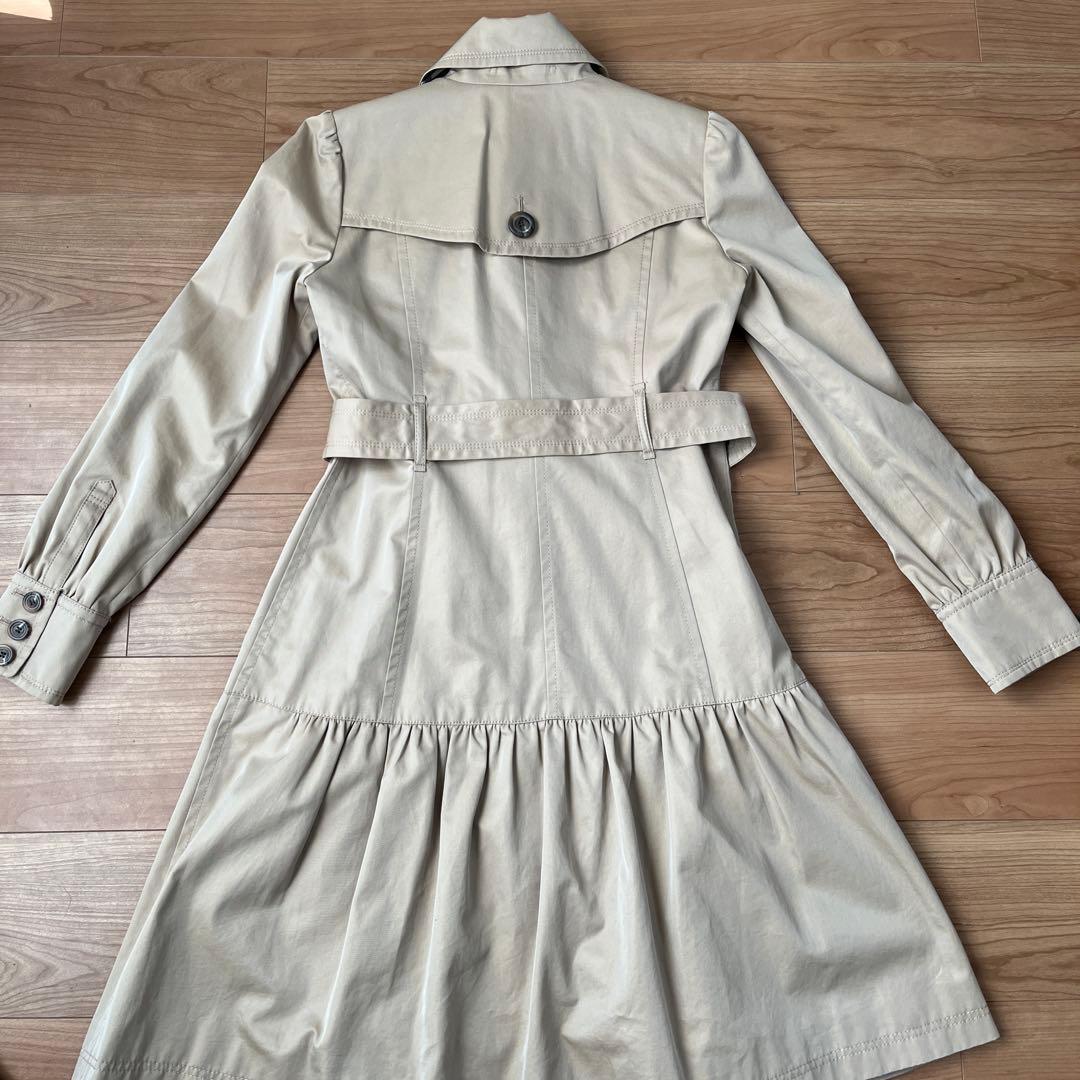 バーバリーブルーレーベル トレンチコート ベルト付き
