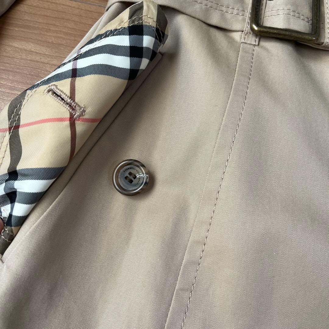 バーバリーブルーレーベル トレンチコート ベルト付き