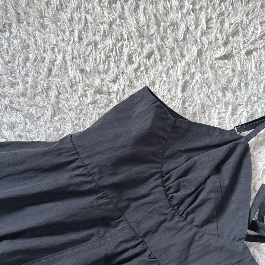 【TELOPLAN】Ying Dress Black フリー　ブラック