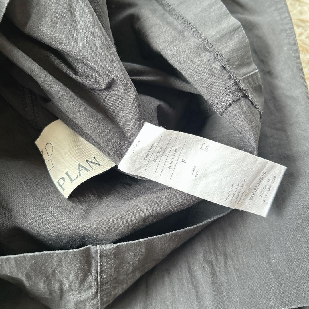 【TELOPLAN】Ying Dress Black フリー　ブラック