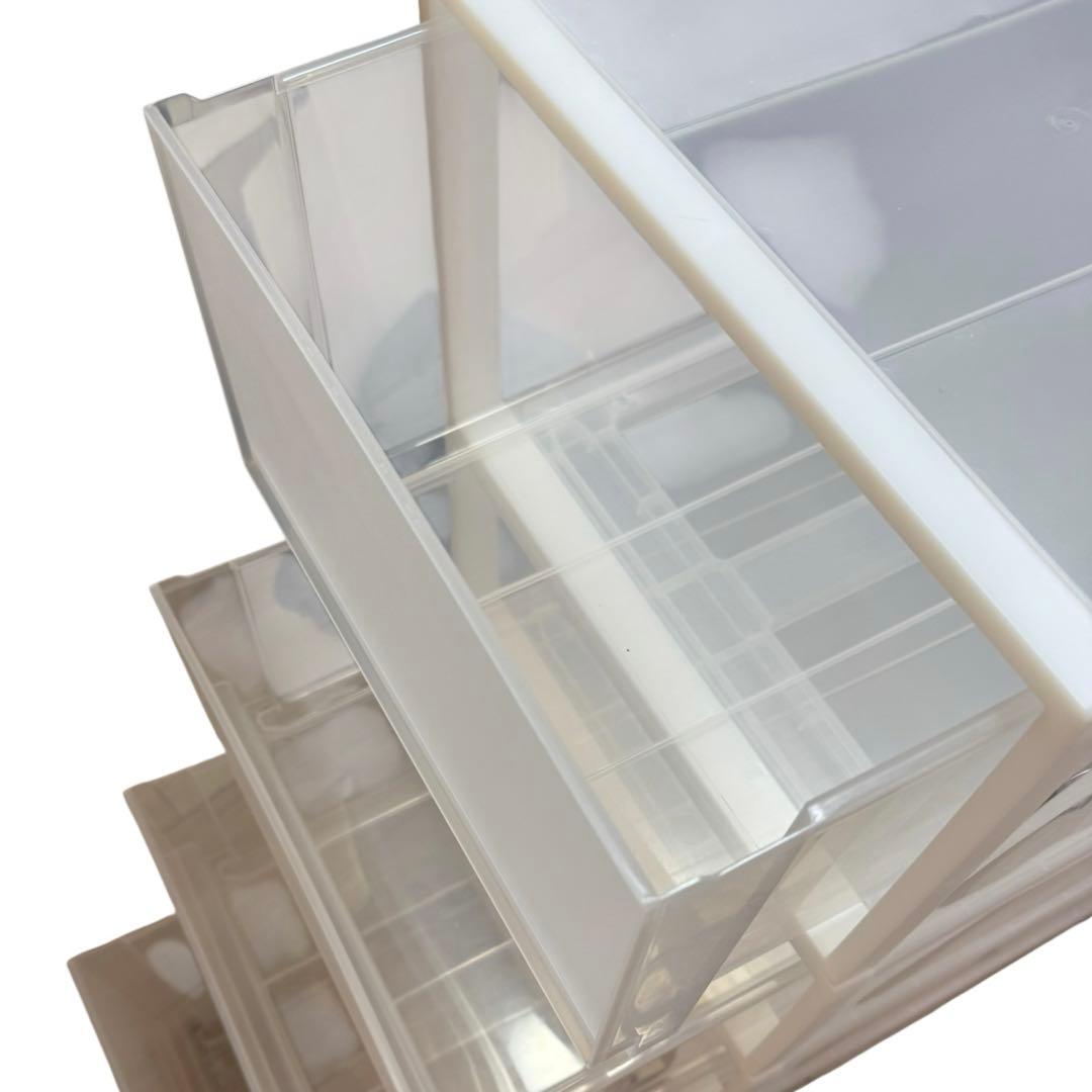 無印　ポリプロピレン　収納　ケース　6個　浅型&深型　大きいサイズ