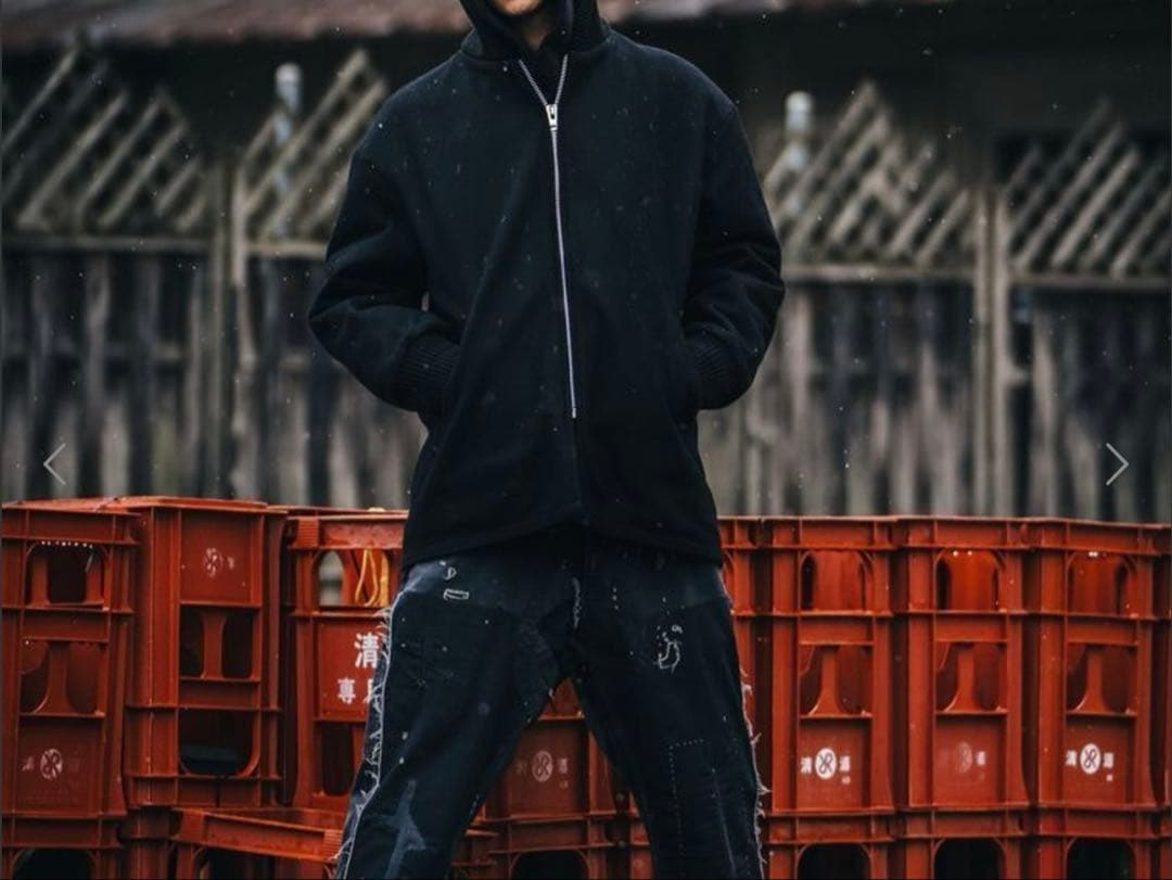 美品✨セントマイケルPHARAOSジャケットL希少NYVE