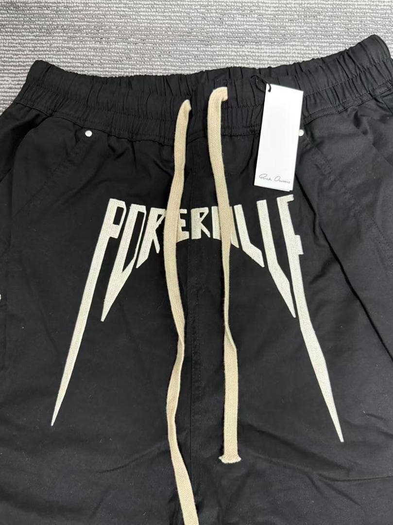 Rick Owens ブラック ワークパンツ M