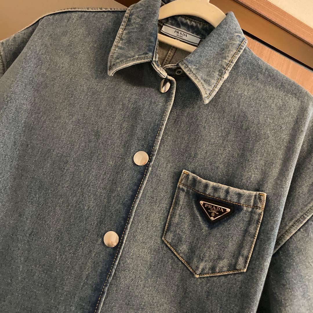 専用です❤︎prada オーガニックデニム　ジャンプスーツ　40