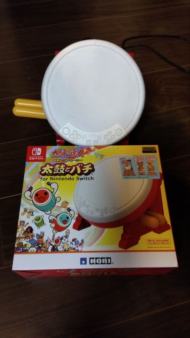 太鼓の達人 パッケージソフト + 太鼓コントローラー