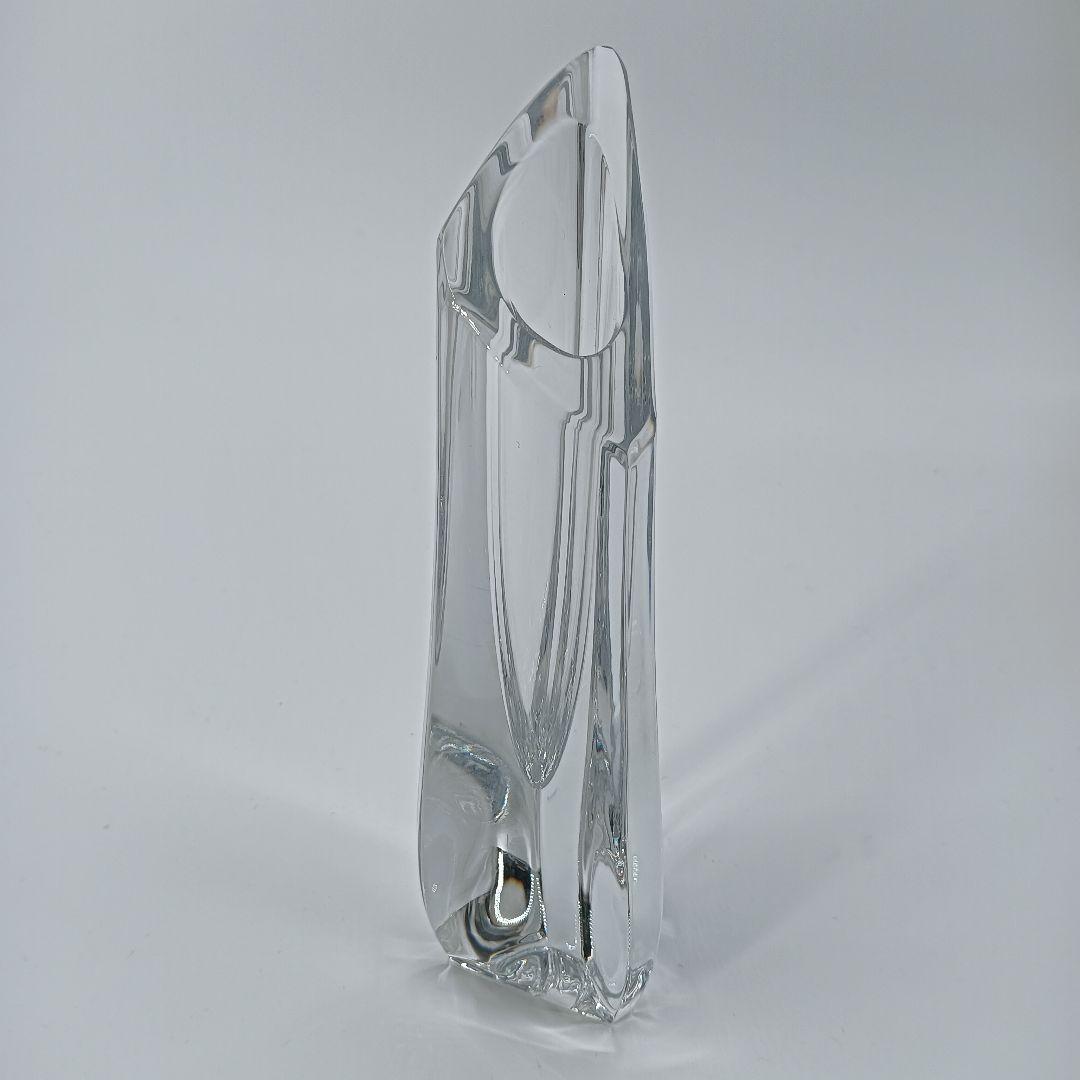 美品　Baccarat　ローズ　花瓶　フラワーベース　一輪挿し　ガラス　希少