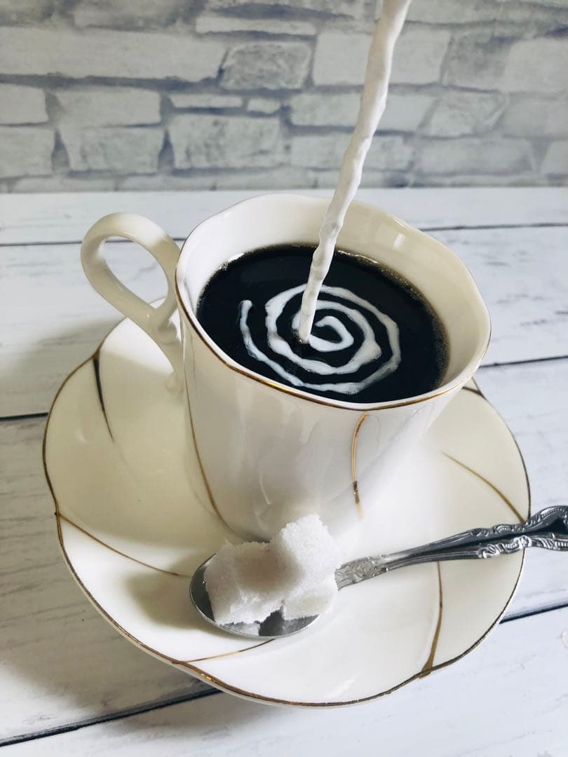 はく　食品サンプル　りんご飴　持ち上げコーヒー