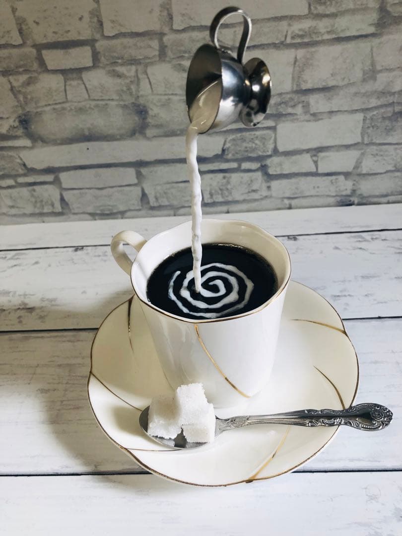 はく　食品サンプル　りんご飴　持ち上げコーヒー