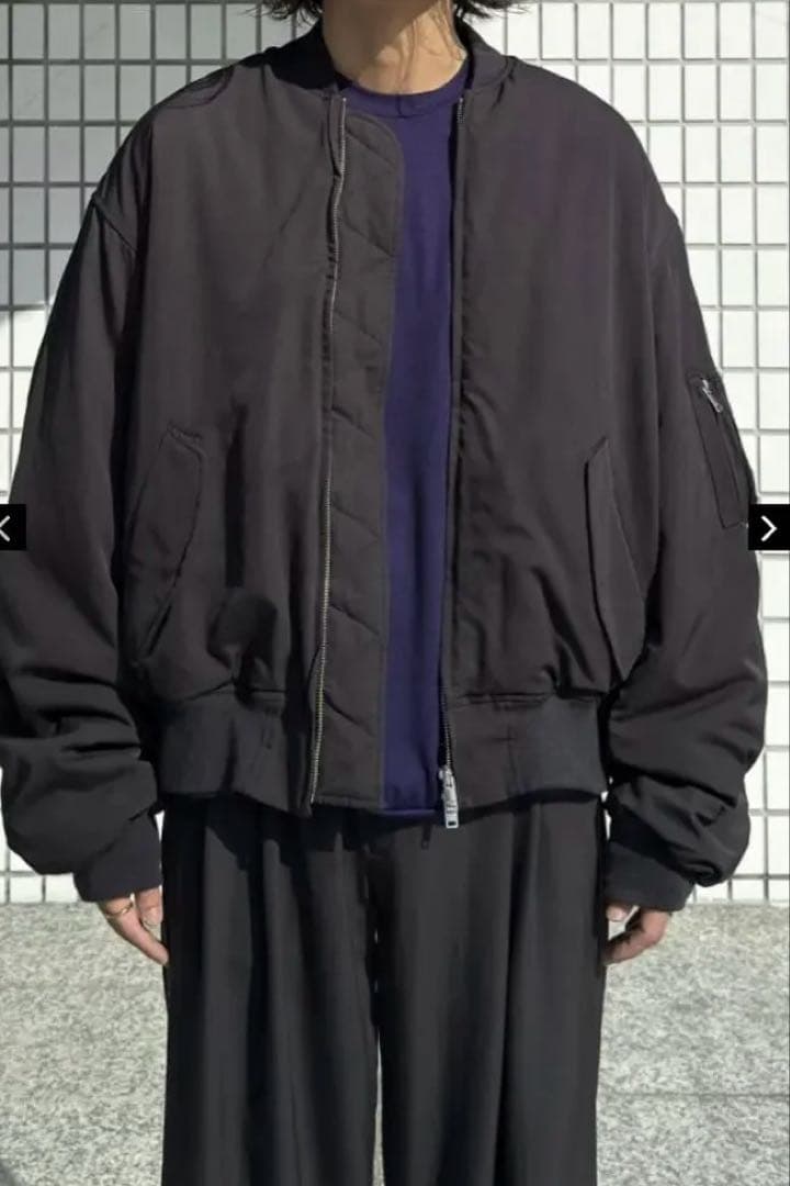 セロニア)1回着用)YOKE25AW Flight Jacketサイズ3