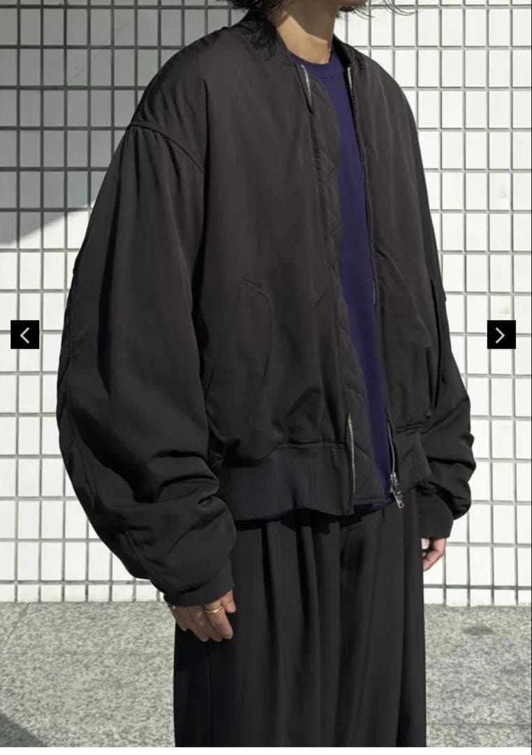 セロニア)1回着用)YOKE25AW Flight Jacketサイズ3