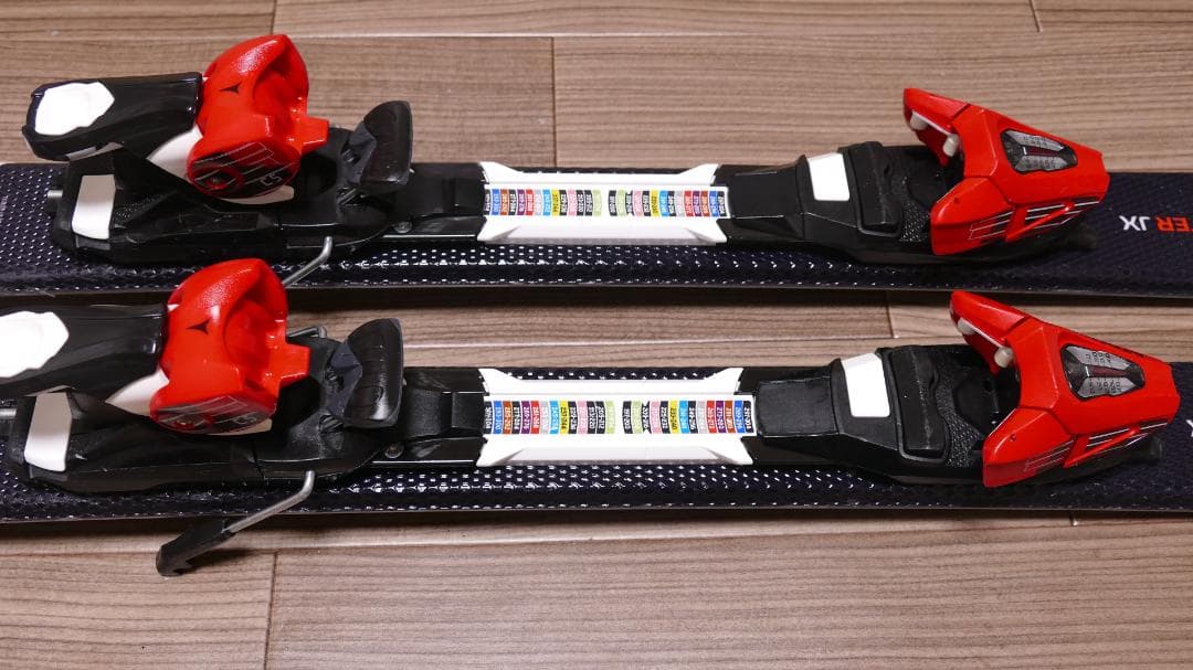 ★綺麗＆良好★120cm★ジュニアスキー板＆ビンセット ★オールラウンド/タイプ