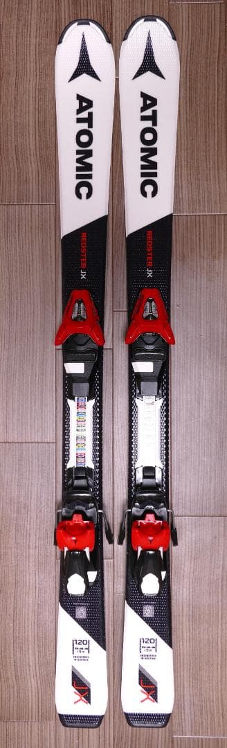 ★綺麗＆良好★120cm★ジュニアスキー板＆ビンセット ★オールラウンド/タイプ