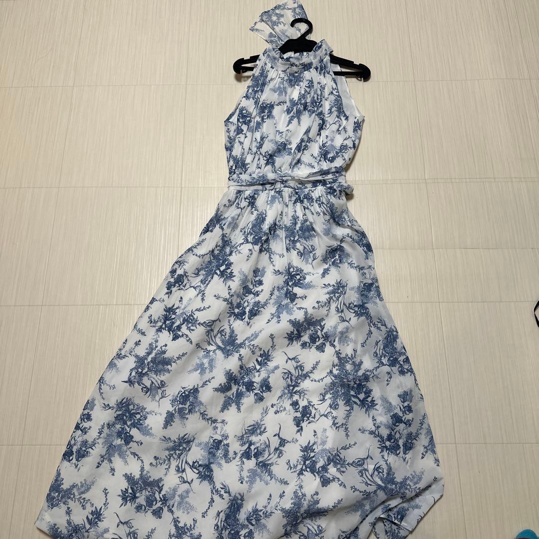 花柄キャミワンピース ロング　スナイデル