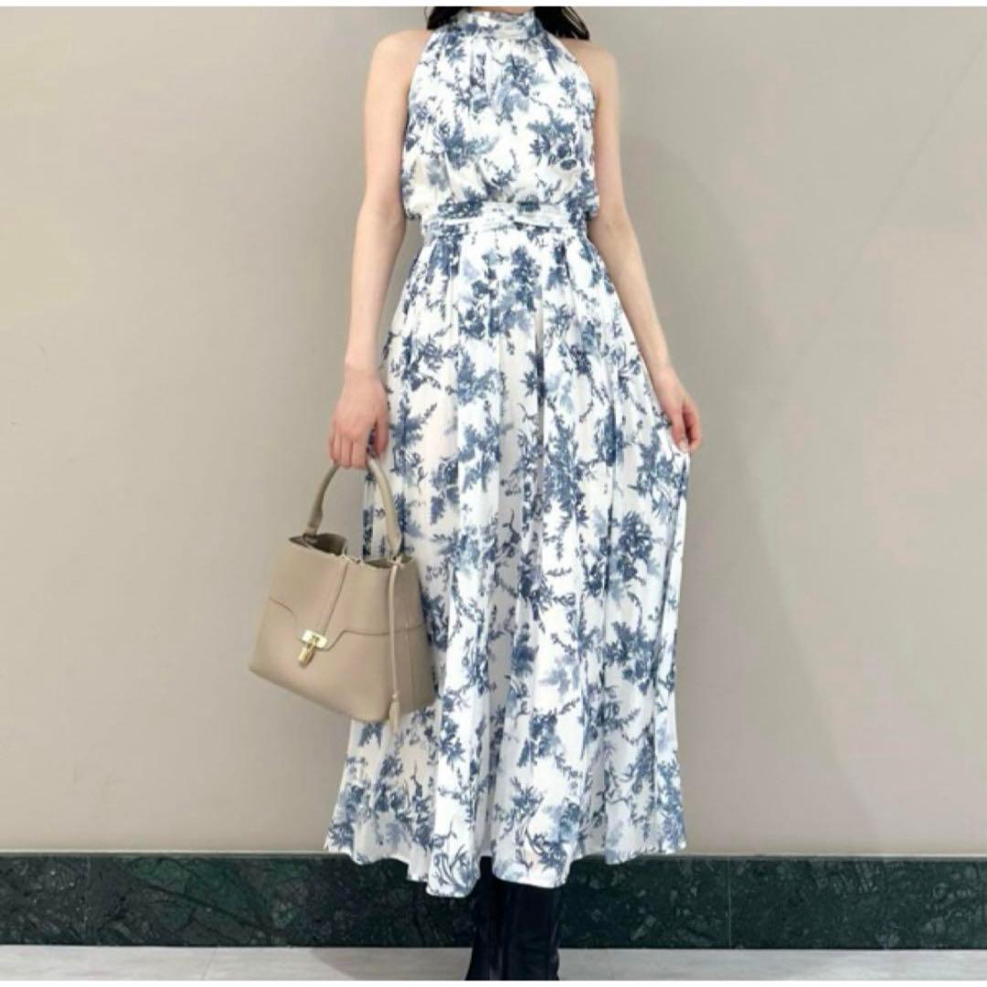 花柄キャミワンピース ロング　スナイデル