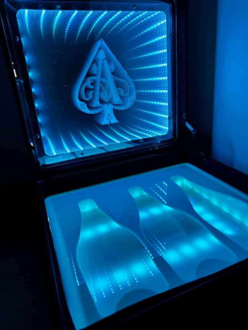 シャンパン ケース LED アルマンド アタッシュケース