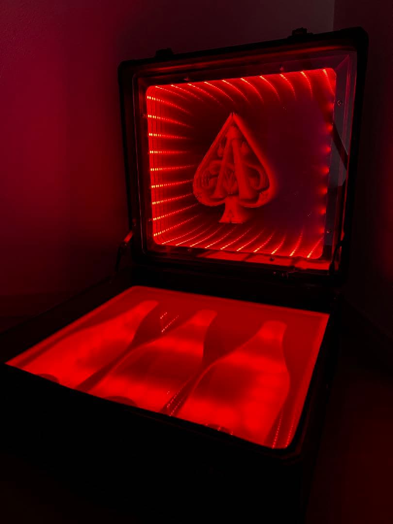 シャンパン ケース LED アルマンド アタッシュケース