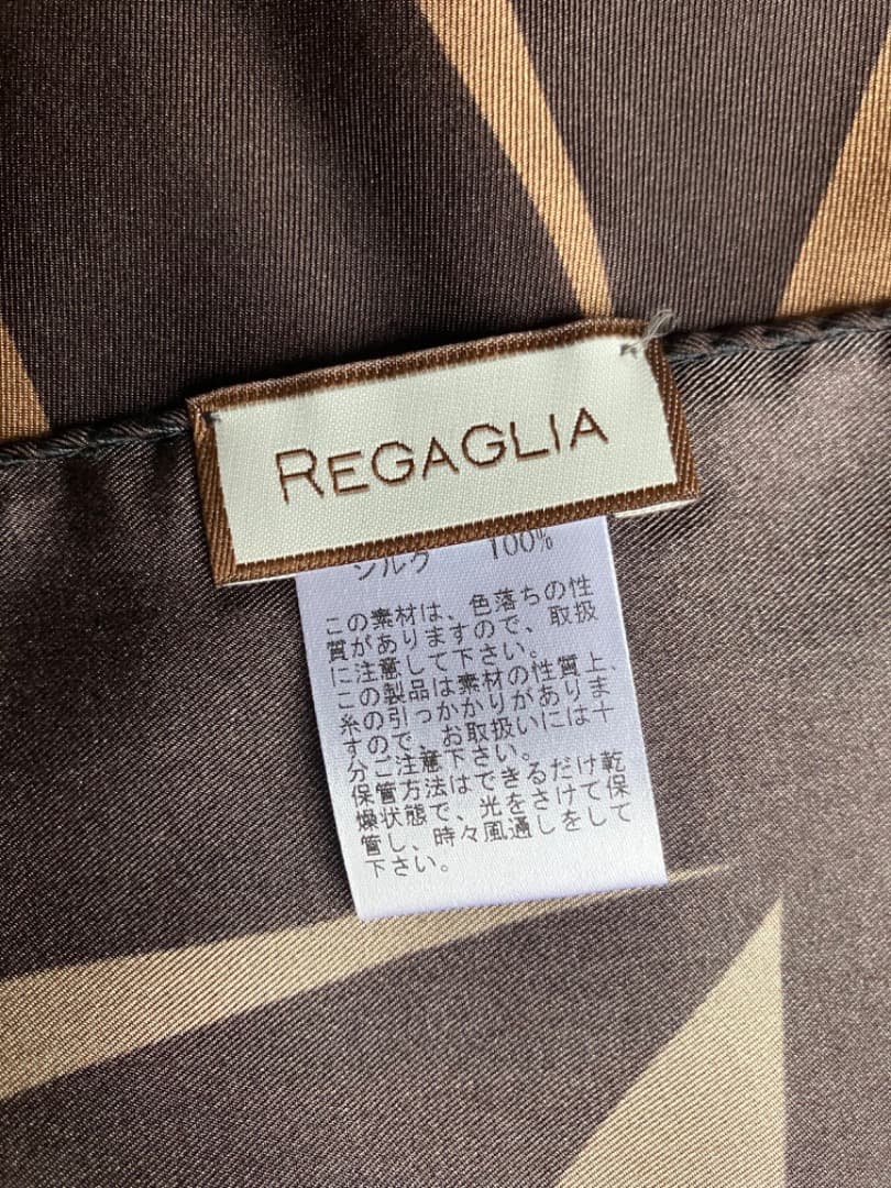 REGAGLIA 幾何学模様 ネッカチーフ beams f別注