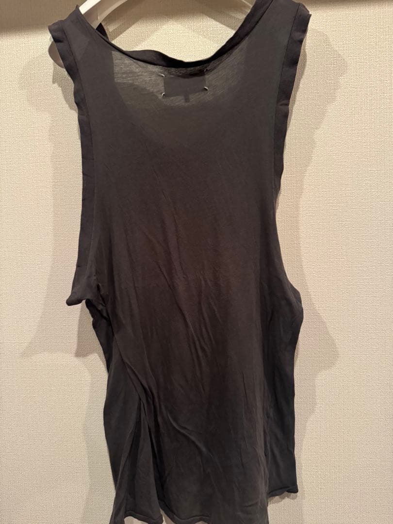 Maison Martin Margiela タンクトップ 44 ダークグレー