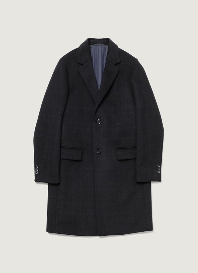 ユナイテッドアローズ グリーンレーベル S100 ビーバー チェスターコート Ｌ