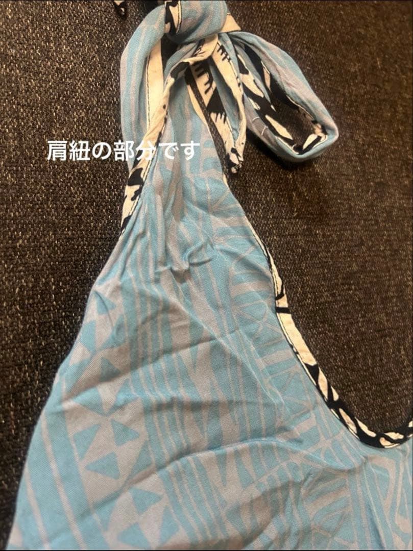 NOANOA クタドレス　ノアノア　ブルー