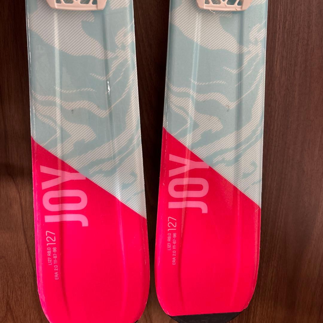 ぴーちゃん　HEAD JOY スキー板とATOMICポールセット