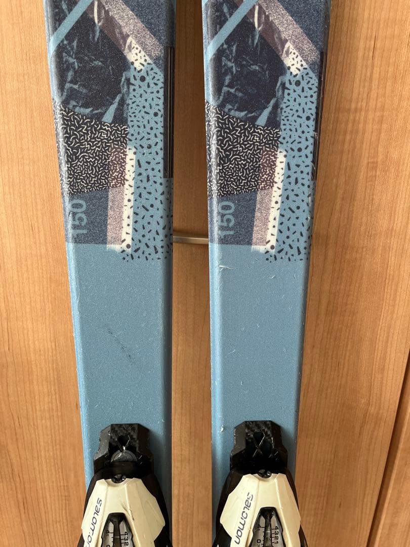 サロモン(SALOMON)ジュニア 子供用 スキー板 ビンディングセット