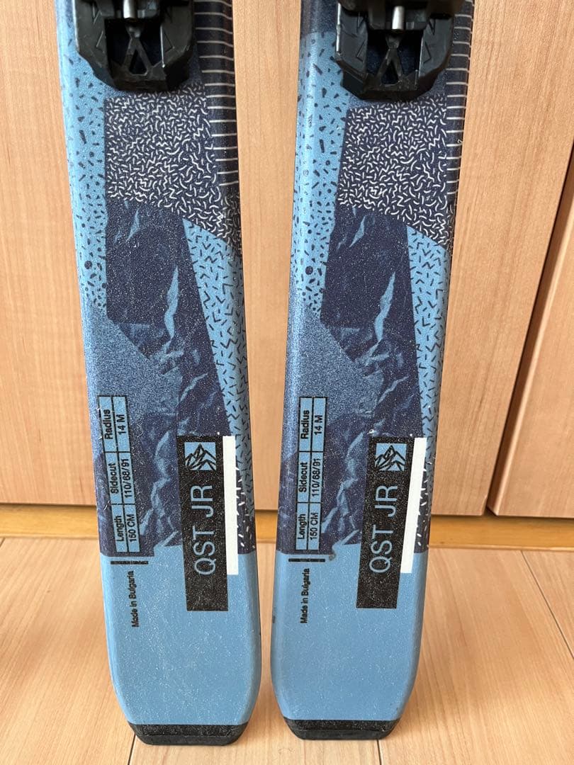 サロモン(SALOMON)ジュニア 子供用 スキー板 ビンディングセット