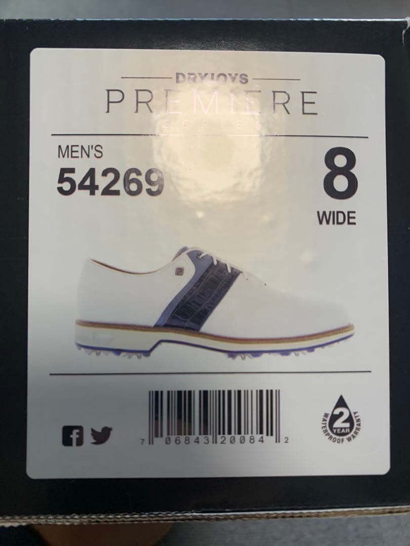 フットジョイPREMIERE SERIES Packard White/Navy