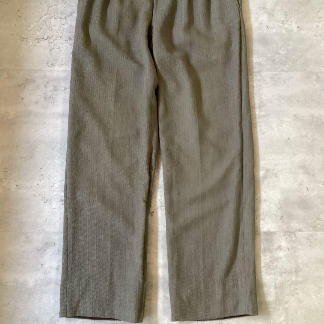 Christian Dior スーツセットアップ　ツイード　グレージュ　背抜き