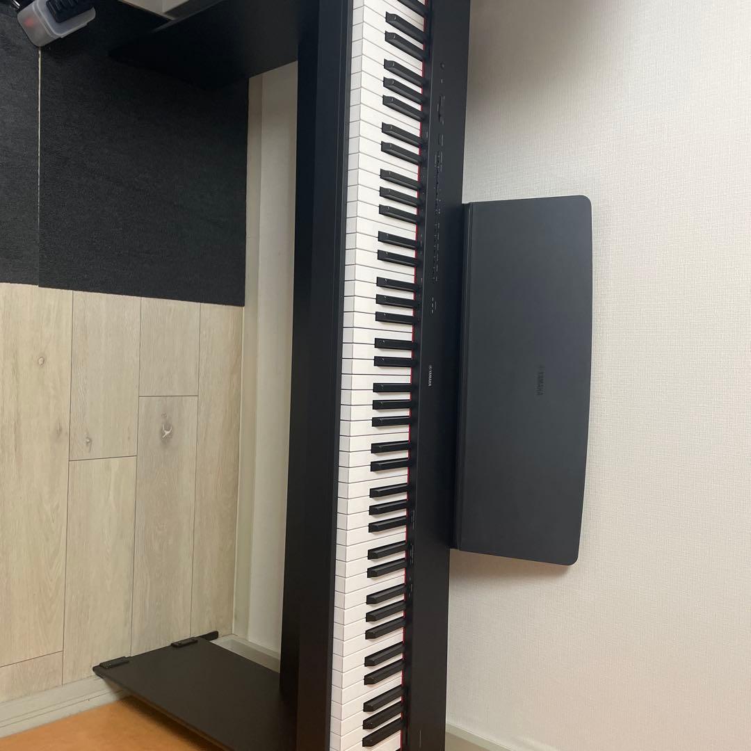 YAMAHA P-225B 電子ピアノ電子ピアノ 本体とケーブル、カバー付き