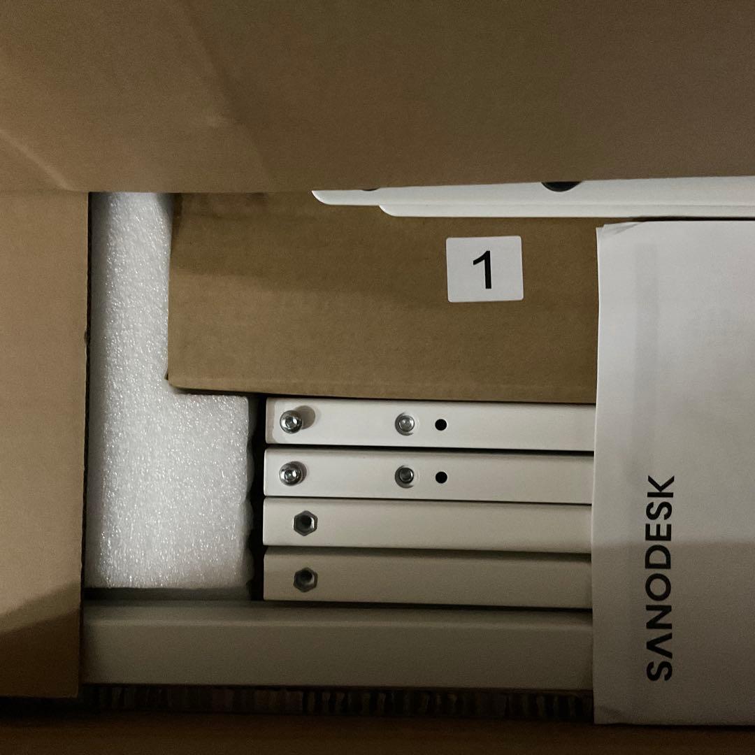 FlexiSpot Sanodesk EC5 フレームのみ ホワイト