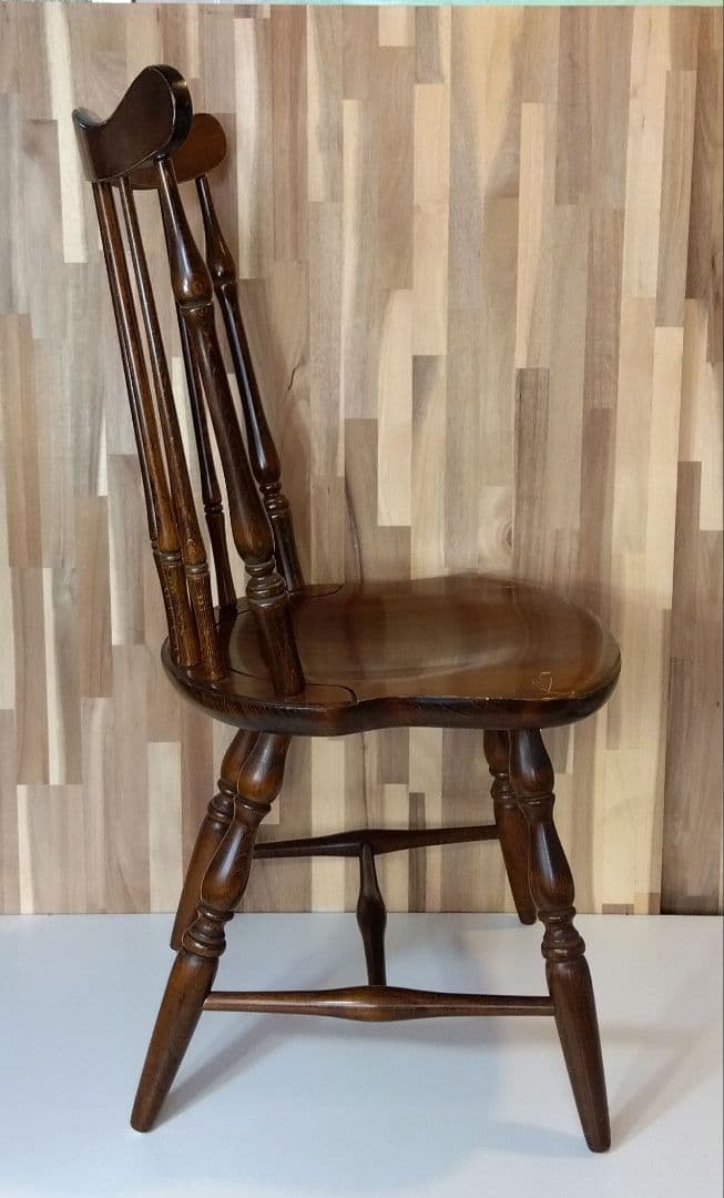 ヴィンテージ　キツツキマーク　ウィンザーチェア　ダイニングチェア