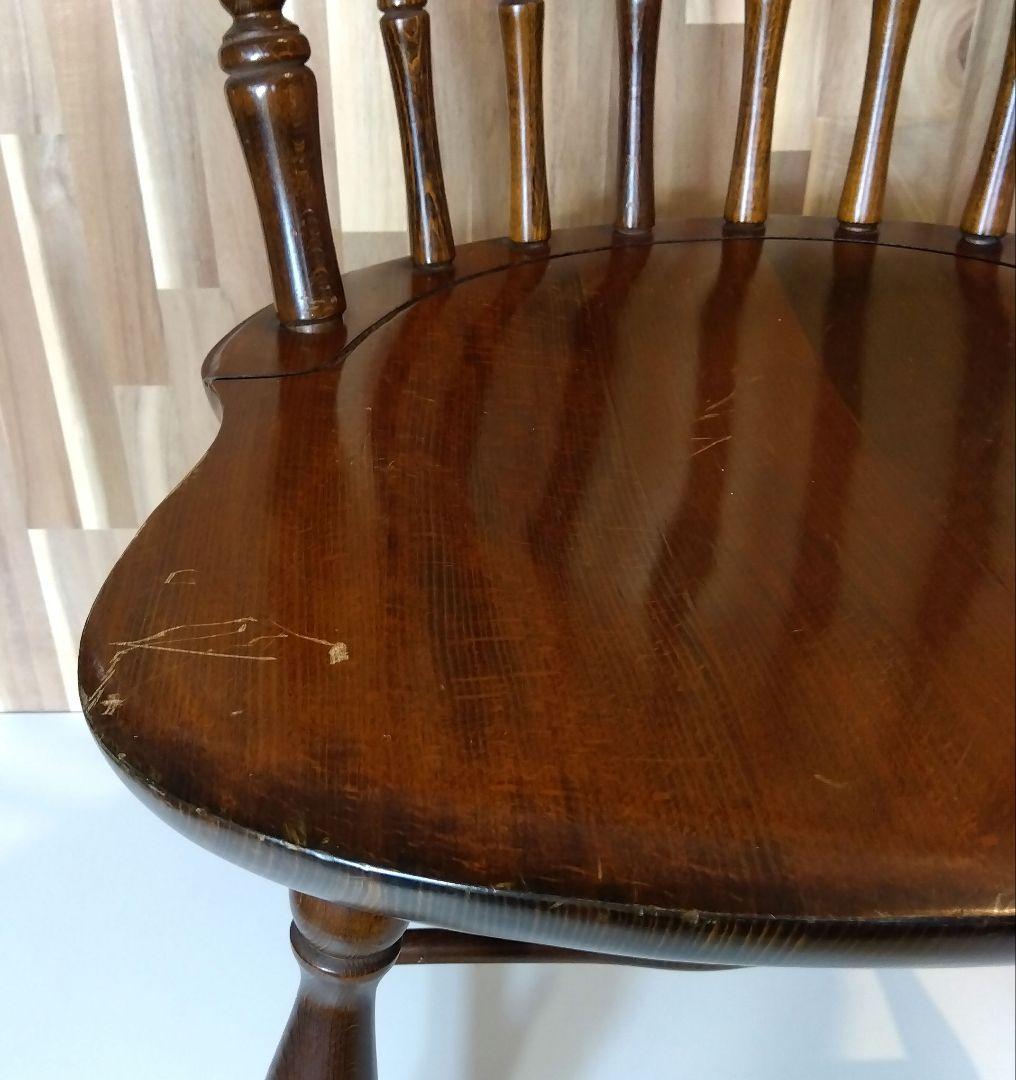 ヴィンテージ　キツツキマーク　ウィンザーチェア　ダイニングチェア