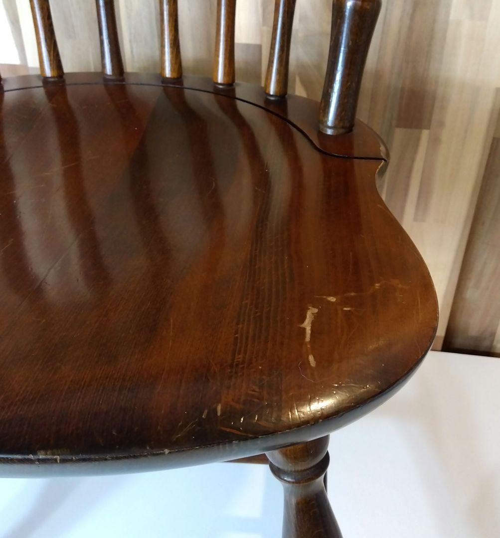 ヴィンテージ　キツツキマーク　ウィンザーチェア　ダイニングチェア