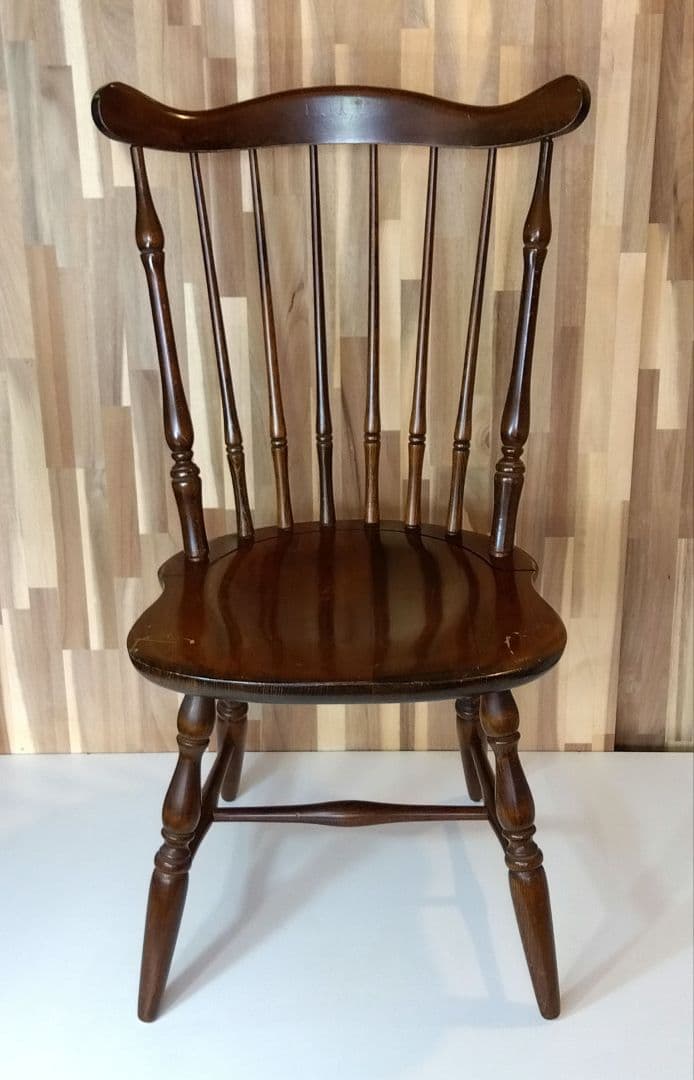 ヴィンテージ　キツツキマーク　ウィンザーチェア　ダイニングチェア