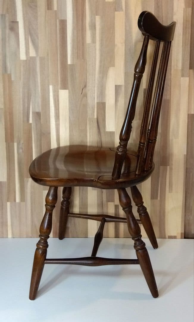 ヴィンテージ　キツツキマーク　ウィンザーチェア　ダイニングチェア